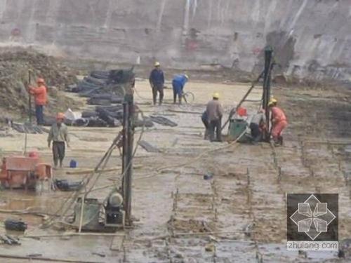 雨花我公司承建北京房山区水池地基注浆加固工程